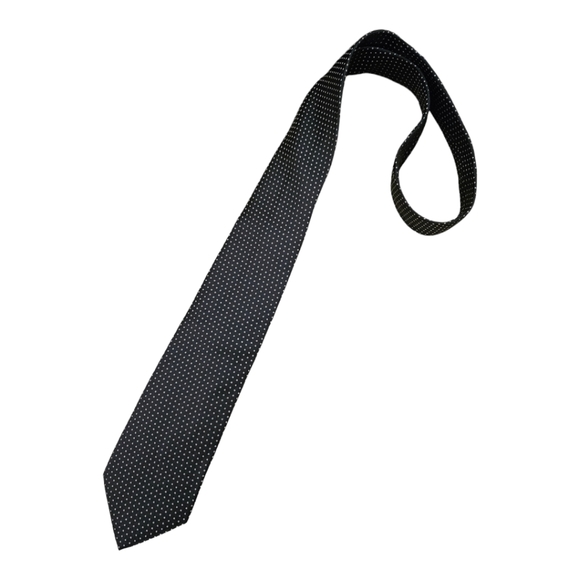 🆕ARMANI COLLEZIONI Brown Polka Dot Silk LUXURY Tie ITALY - Picture 1 of 3